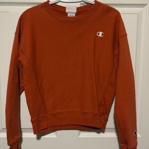 Champion burnt orange sweater